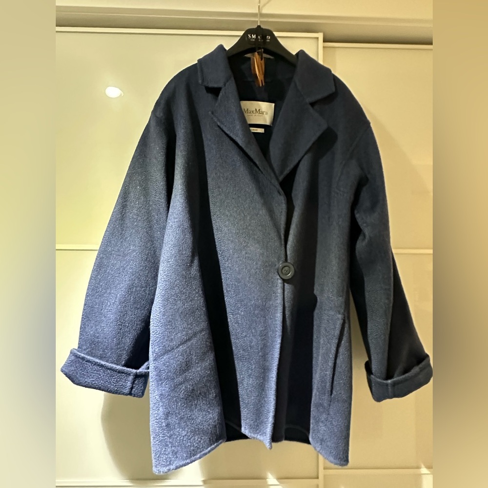 MaxMara 100% Cashmere Pea Coat for Women